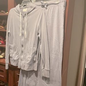 Banana Republic Dusty Blue Sweatsuit, Size M